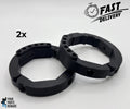 60mm Octagonal Garage Door Collar Pair - RDAL60 Split Hinged Tube Barrel Adapter Replacement