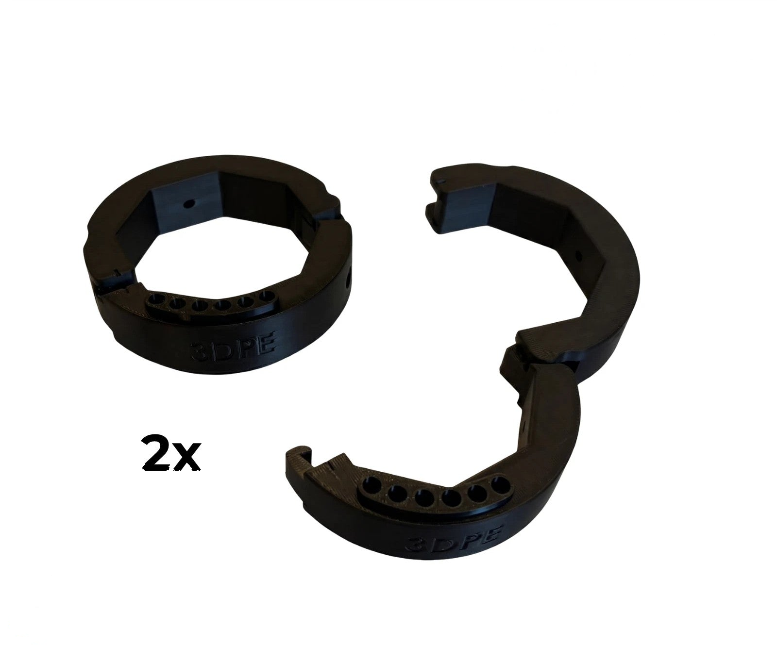 Pack of 2 collars (70mm)