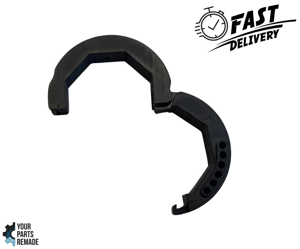 70mm Octagonal Garage Door Collar Single - RDAL70 Split Hinged Tube Barrel Adapter Replacement