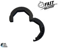 70mm Octagonal Garage Door Collar Single - RDAL70 Split Hinged Tube Barrel Adapter Replacement