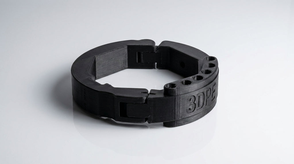 Studio shot, closed-ring angle
