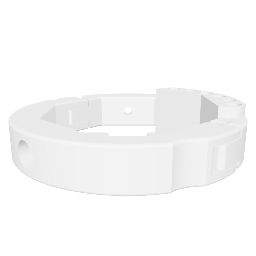 60mm Octagonal Garage Door Collar - 3D model